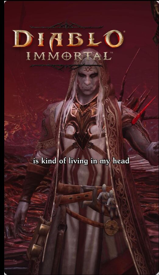 Diablo Immortal: Albrecht in My Head